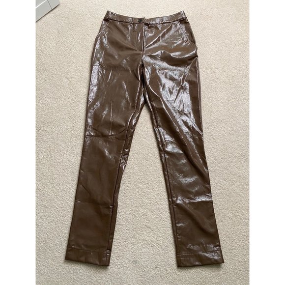 ALIX NYC Loring Pants Chocolate Size 8 - Picture 4 of 9